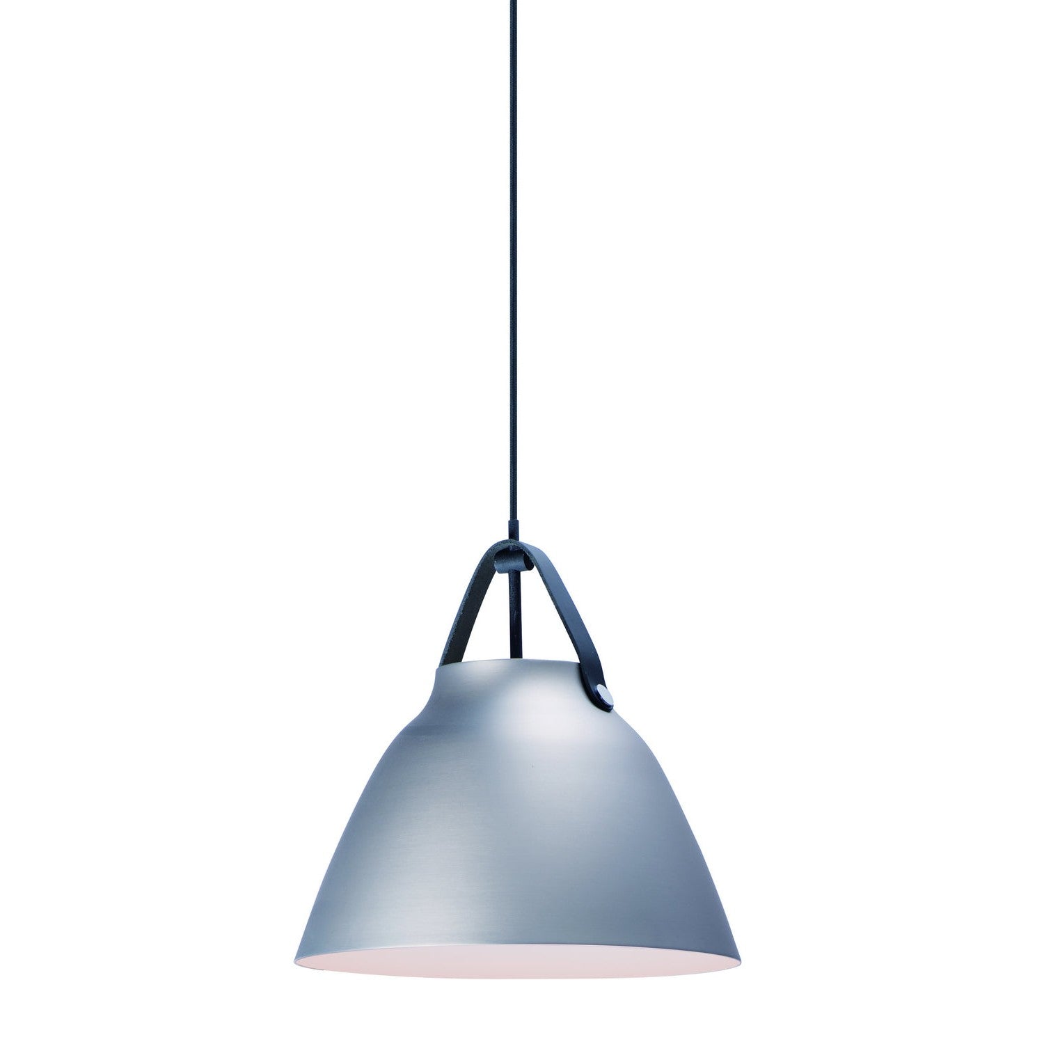 Maxim - 11356BKBP - One Light Pendant - Nordic - Black / Brushed Platinum