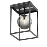 Maxim - 11360MSKBKPC - LED Flush Mount - Fluid - Black / Polished Chrome