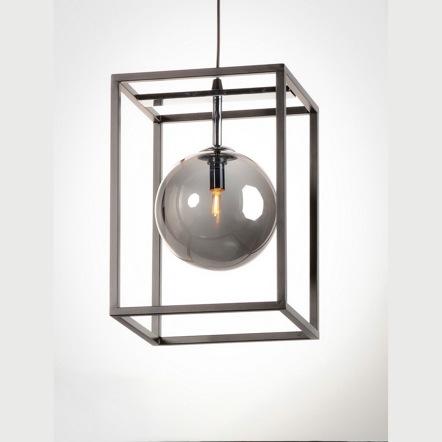 Maxim - 11361MSKBKPC - LED Pendant - Fluid - Black / Polished Chrome