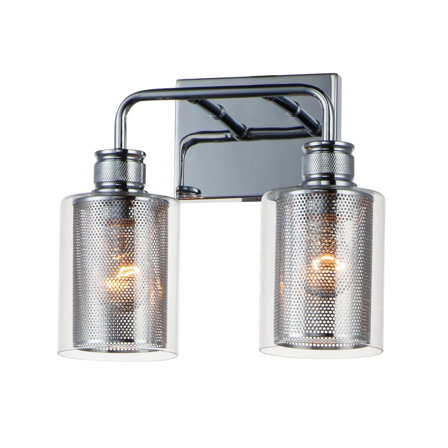 Maxim - 11532CLPC - Two Light Bath Vanity - Filigree - Polished Chrome