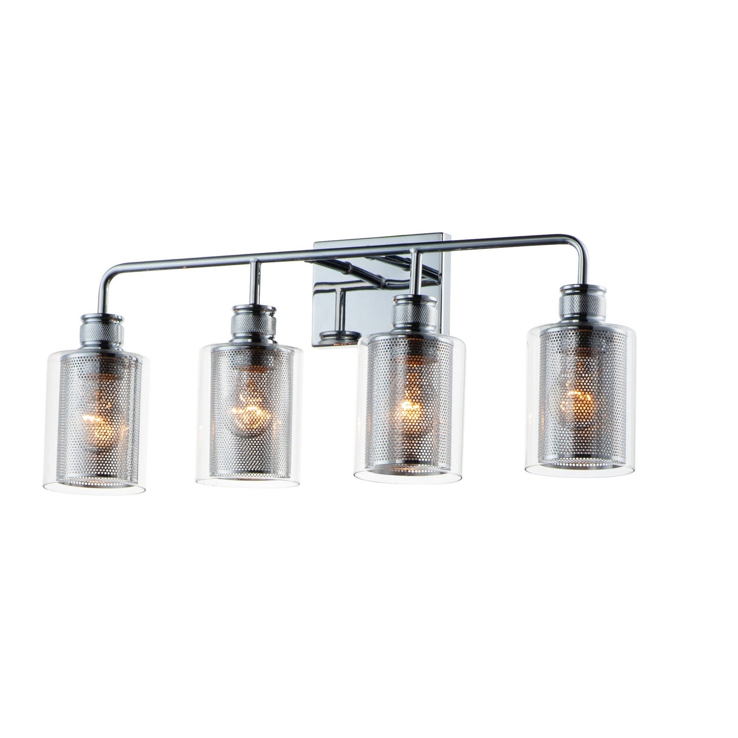 Maxim - 11534CLPC - Four Light Wall Sconce - Filigree - Polished Chrome
