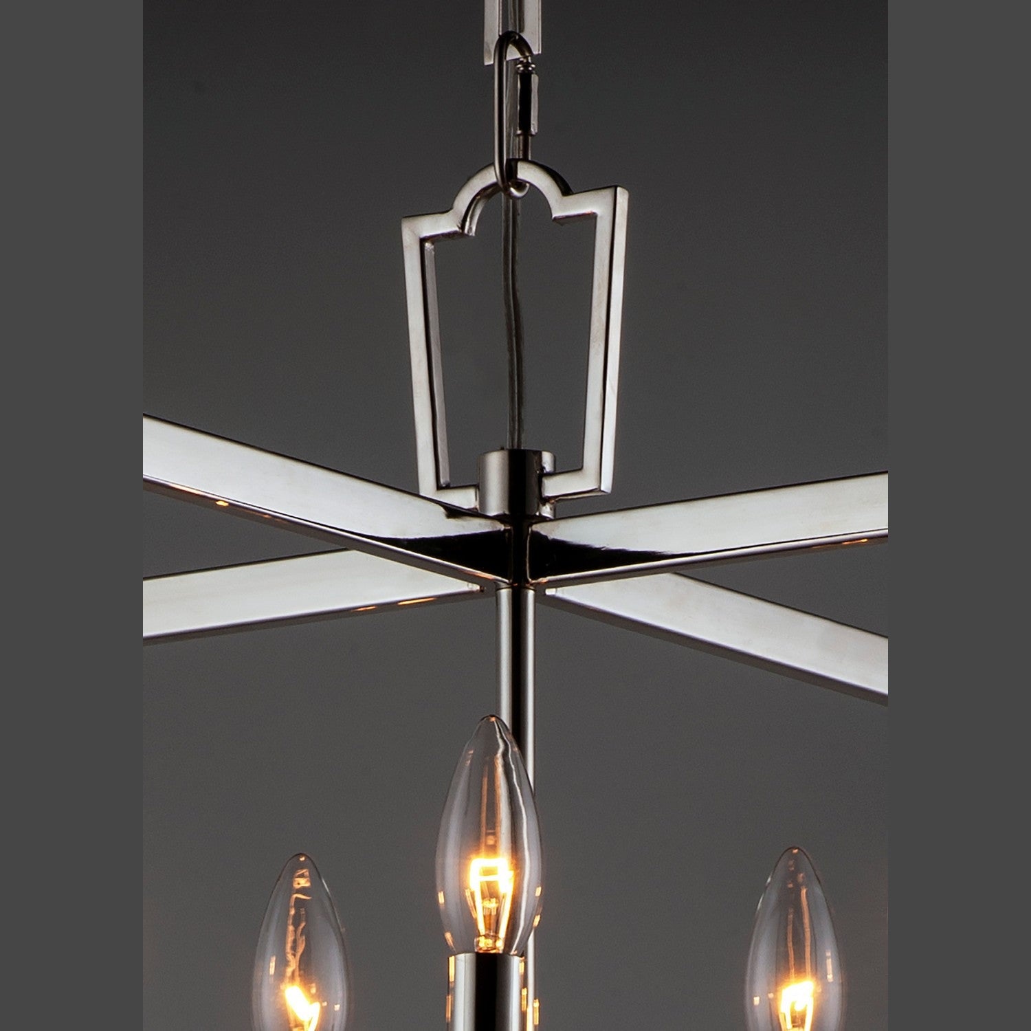 Maxim - 16103CLPN - Five Light Chandelier - Lucent - Polished Nickel