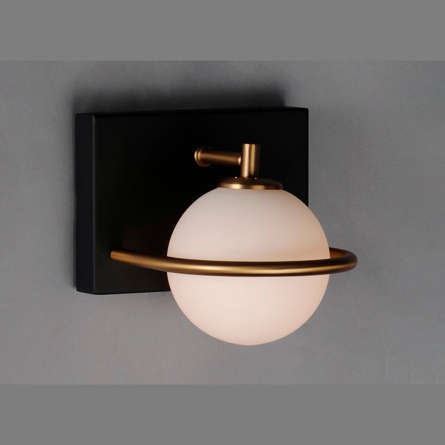 Maxim - 21601SWBKGLD - LED Bath Vanity - Revolve - Black / Gold