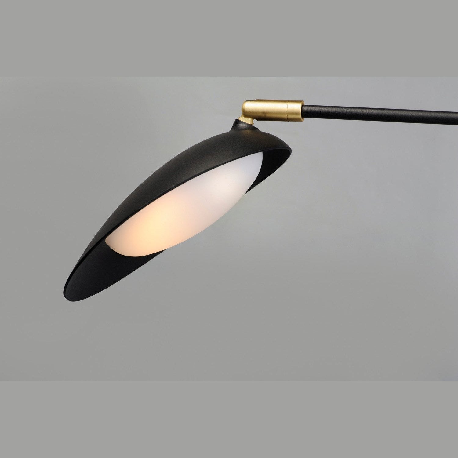 Maxim - 21692BKSBR - LED Wall Sconce - Scan - Black / Satin Brass