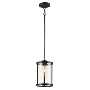 Maxim - 25252CLBK - One Light Pendant - Sentinel - Black