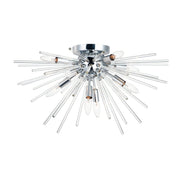 Maxim - 28660CLPC - Eight Light Flush Mount - Polaris - Polished Chrome