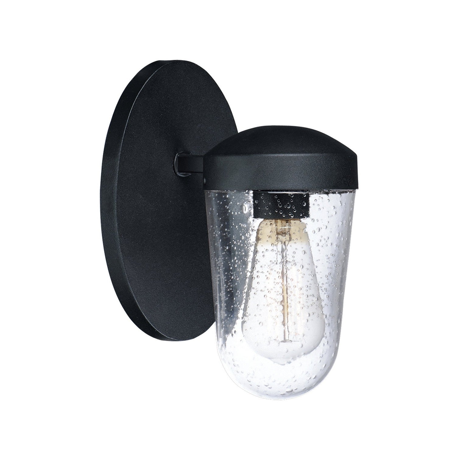 Maxim - 30011CDBK - One Light Outdoor Wall Sconce - Lido - Black