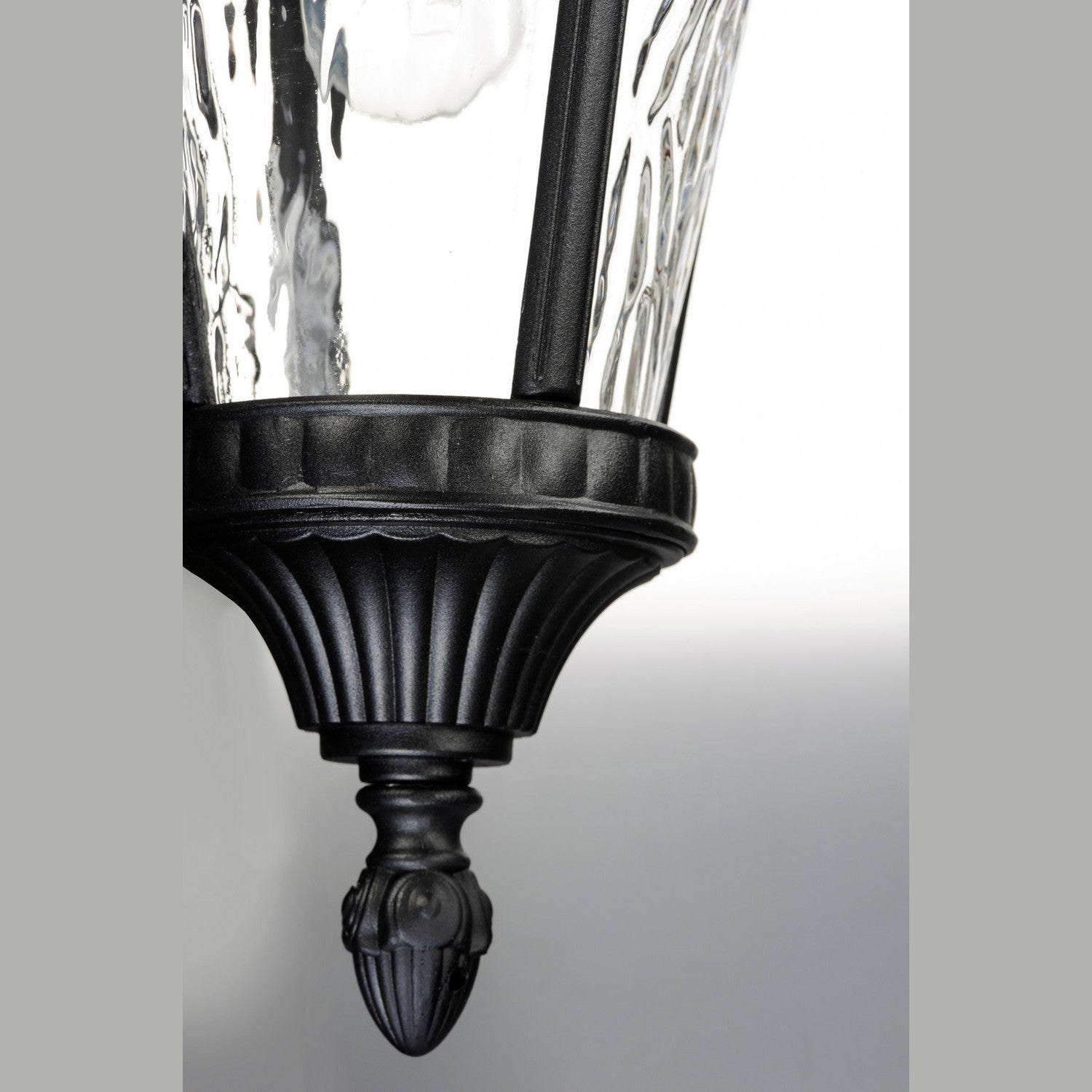 Maxim - 3058WGBK - One Light Outdoor Hanging Lantern - Sentry - Black