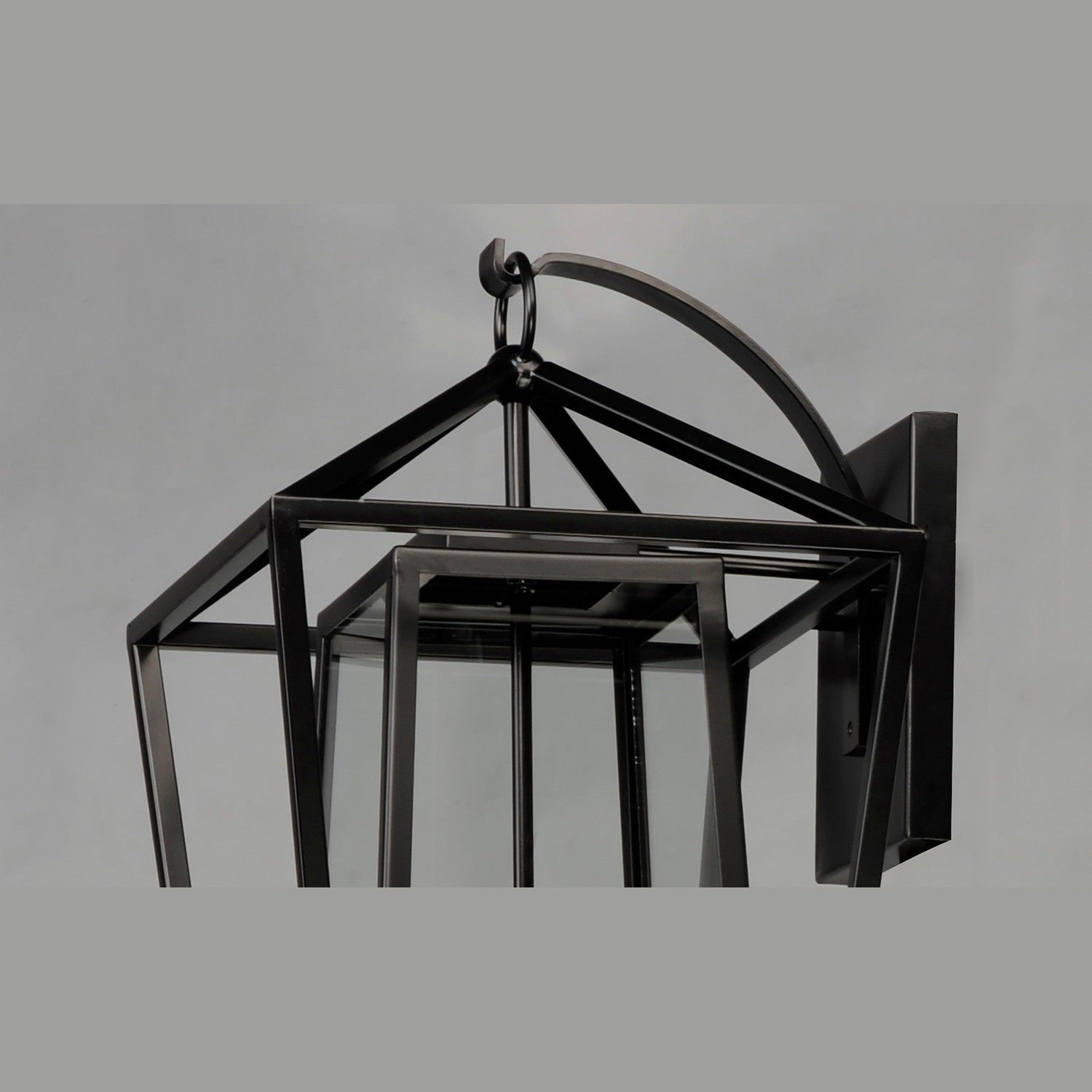 Maxim - 3176CLBK - Three Light Outdoor Wall Lantern - Artisan - Black