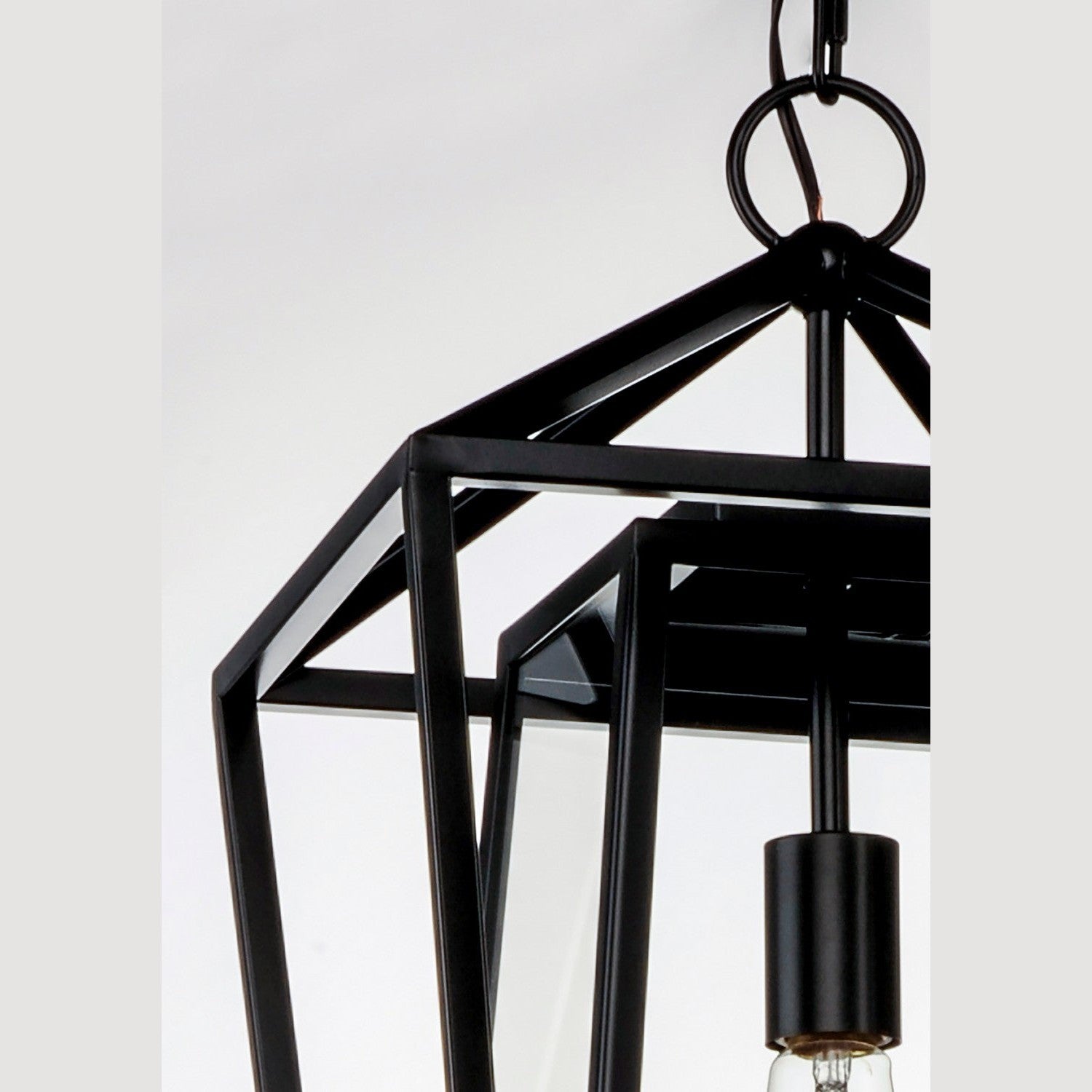 Maxim - 3178CLBK - One Light Outdoor Hanging Lantern - Artisan - Black
