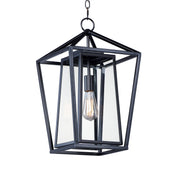 Maxim - 3178CLBK - One Light Outdoor Hanging Lantern - Artisan - Black