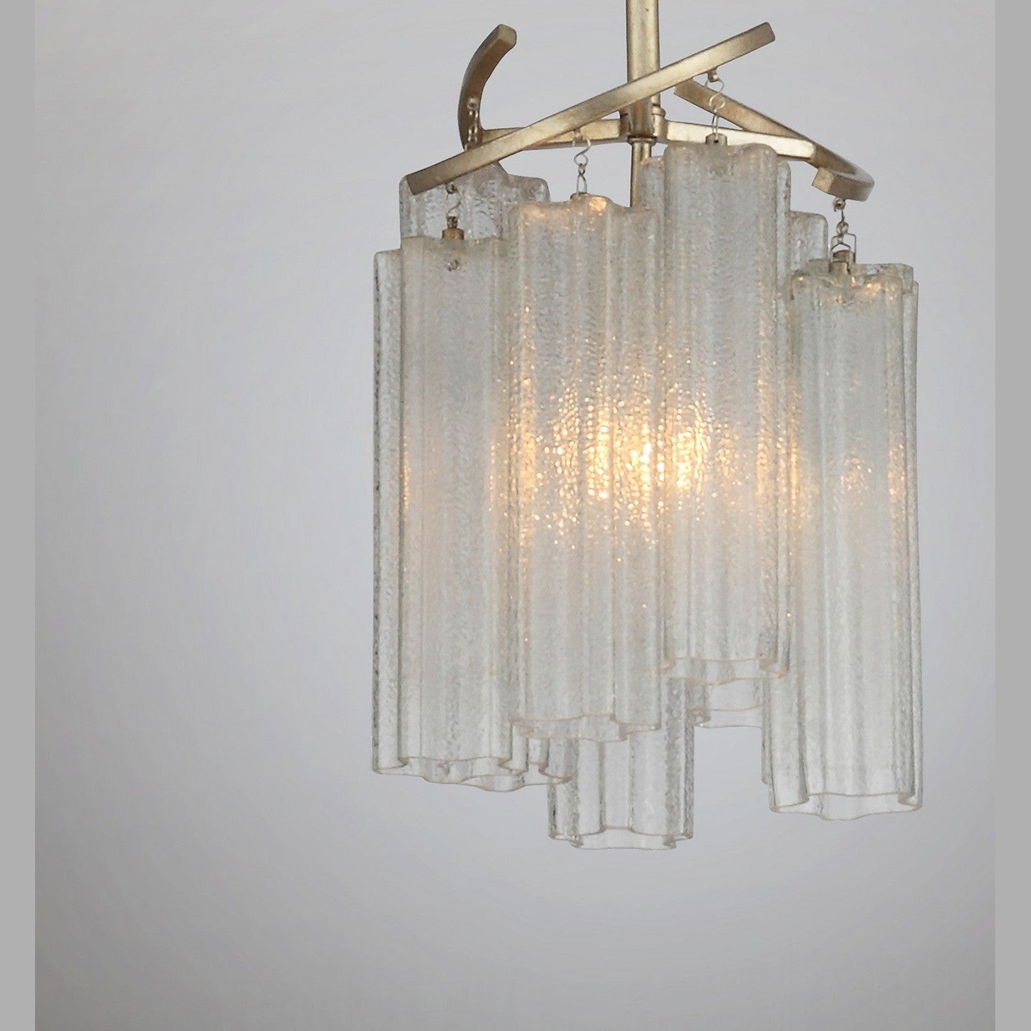 Maxim - 39573WFLGS - One Light Pendant - Victoria - Golden Silver