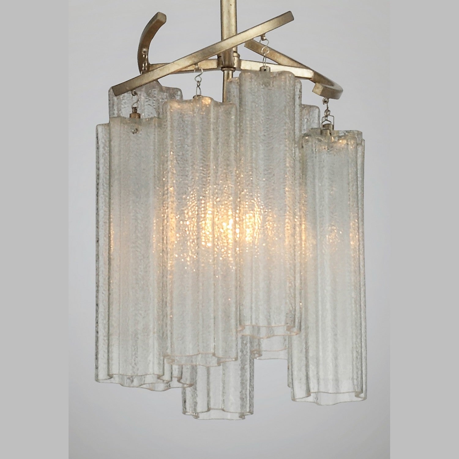 Maxim - 39573WFLGS - One Light Pendant - Victoria - Golden Silver
