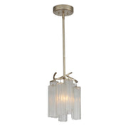 Maxim - 39573WFLGS - One Light Pendant - Victoria - Golden Silver