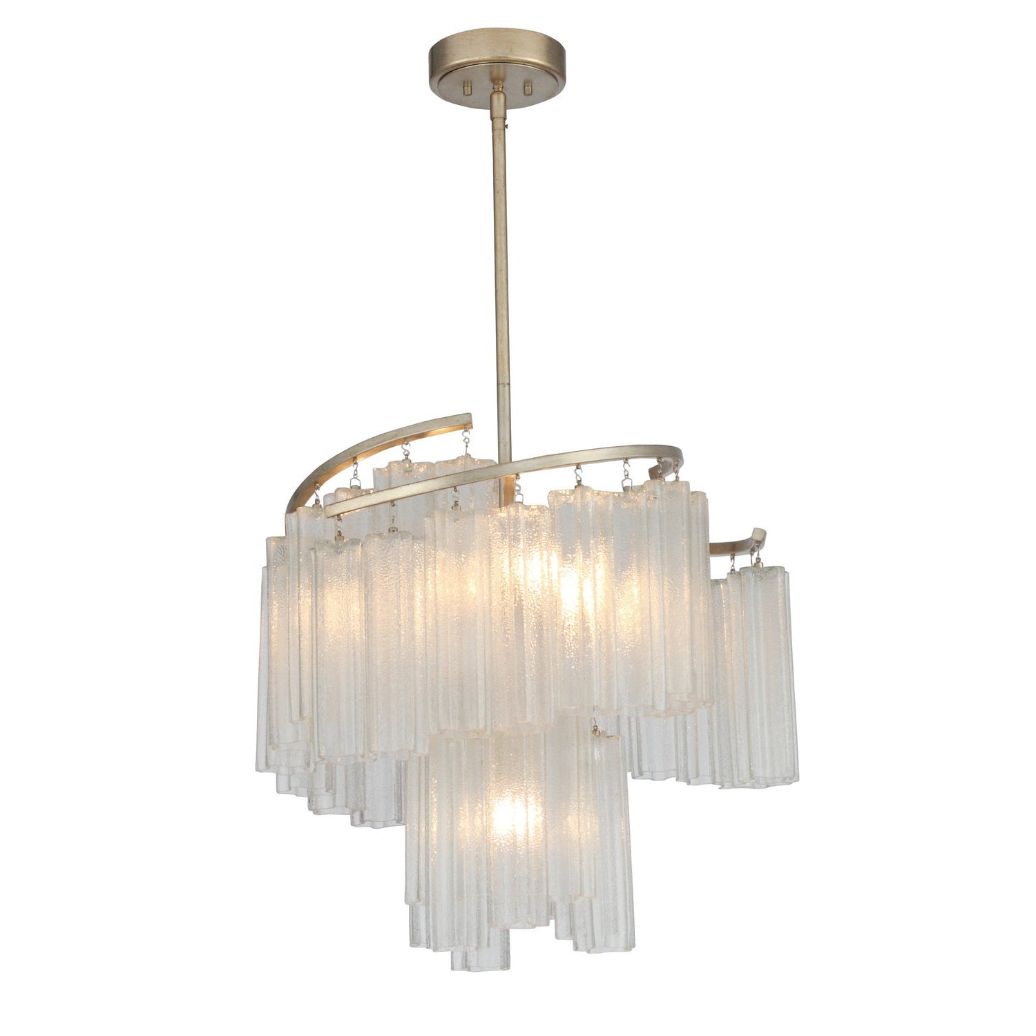Maxim - 39575WFLGS - Seven Light Pendant - Victoria - Golden Silver