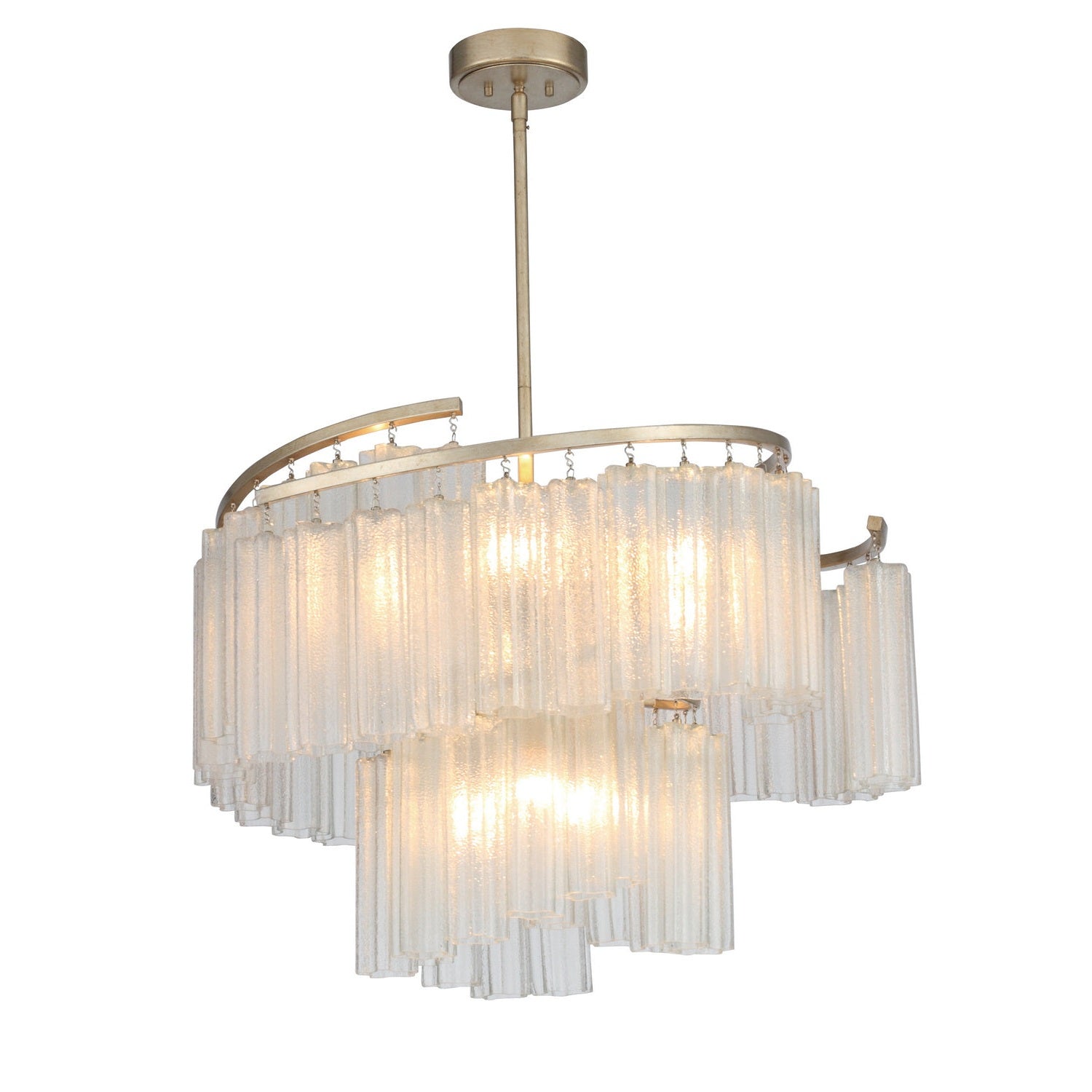 Maxim - 39577WFLGS - Nine Light Pendant - Victoria - Golden Silver