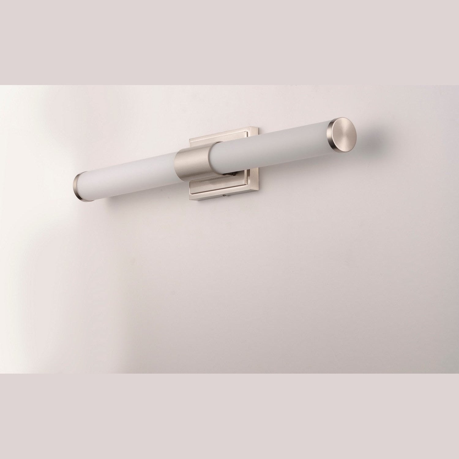 Maxim - 52116WTSN - LED Bath Vanity - Optic - Satin Nickel