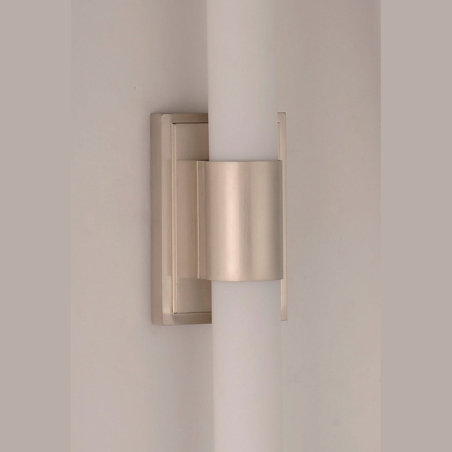 Maxim - 52117WTSN - LED Bath Vanity - Optic - Satin Nickel