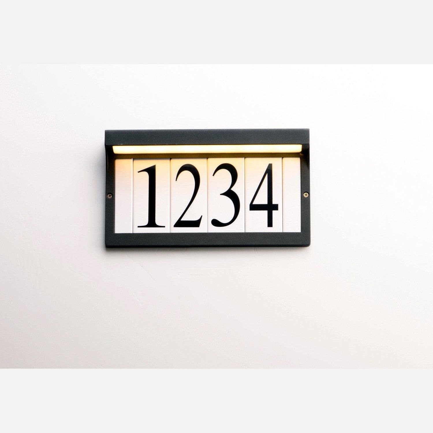 Maxim - 53610BK - LED Outdoor Wall Sconce - Address - Black