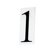 Maxim - 53611WT - House Number 1 - Address - White