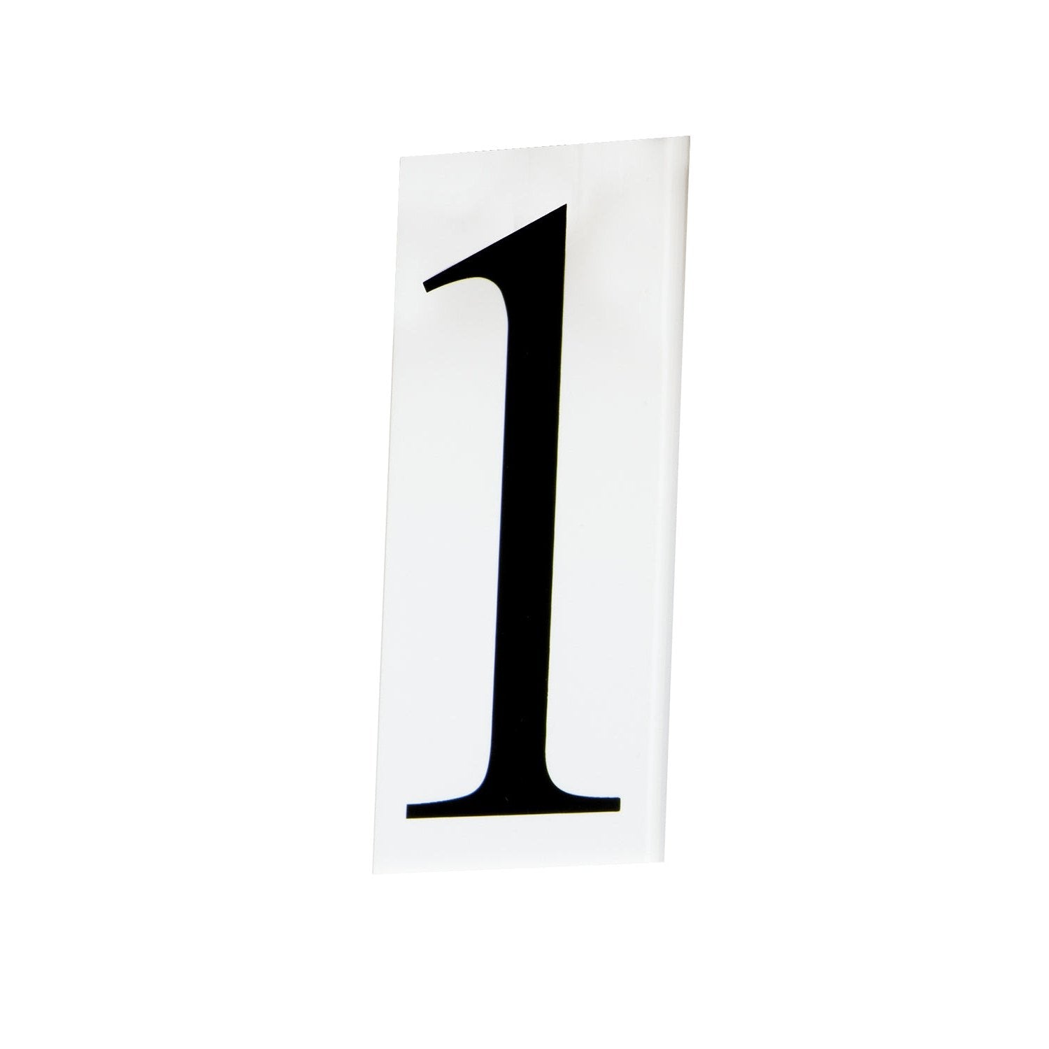 Maxim - 53611WT - House Number 1 - Address - White