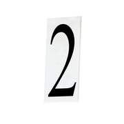 Maxim - 53612WT - House Number 2 - Address - White
