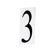 Maxim - 53613WT - House Number 3 - Address - White