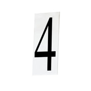 Maxim - 53614WT - House Number 4 - Address - White