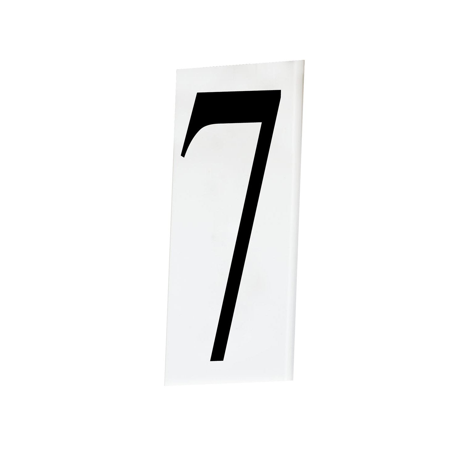 Maxim - 53617WT - House Number 7 - Address - White