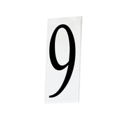 Maxim - 53619WT - House Number 9 - Address - White