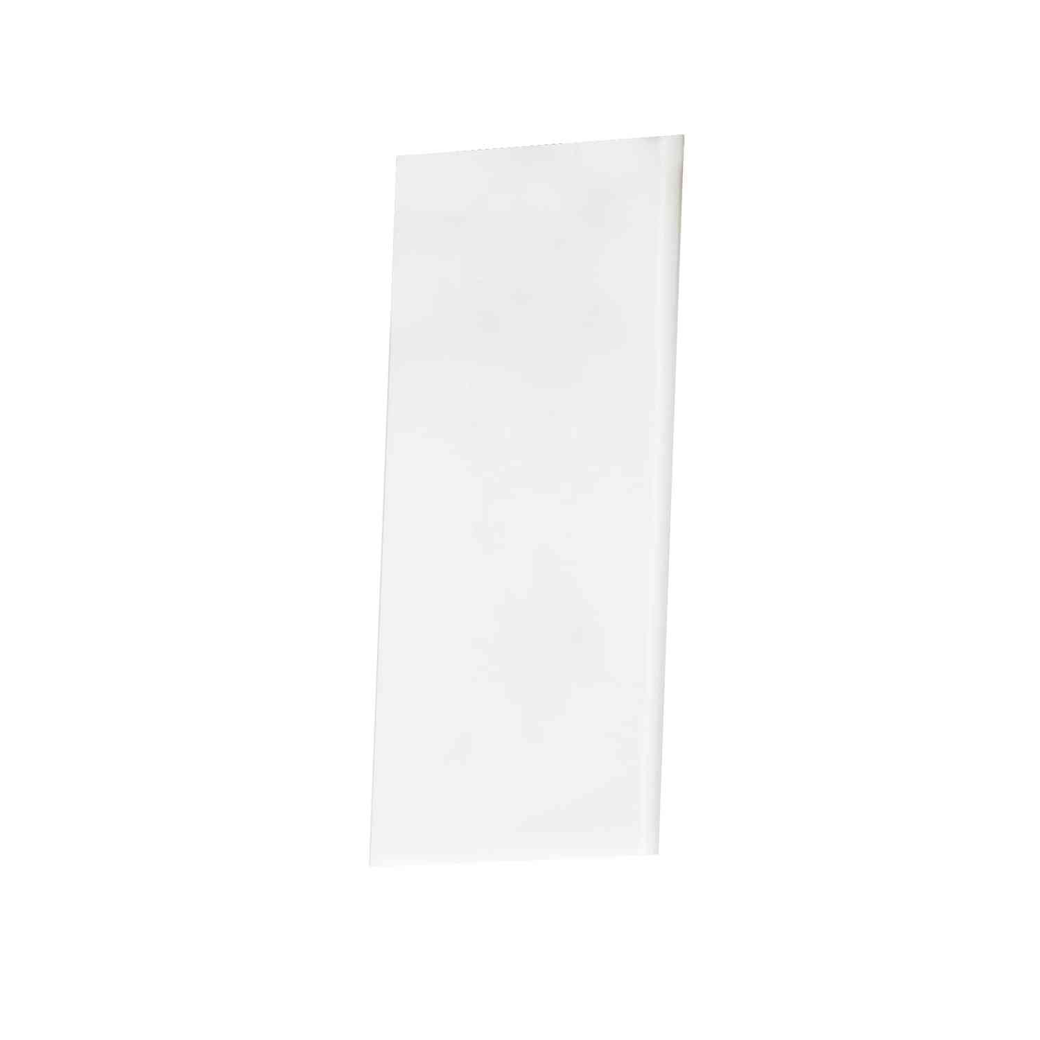 Maxim - 53622WT - House Number Full Blank Tile - Address - White