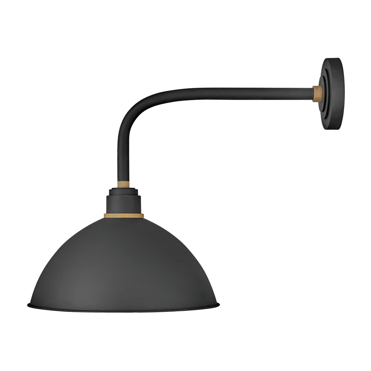 Hinkley - 10615TK - LED Outdoor Lantern - Foundry Dome - Textured Black