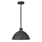 Hinkley - 10685TK - LED Outdoor Lantern - Foundry Dome - Textured Black
