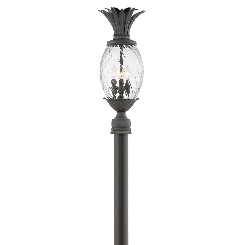 Hinkley - 2121MB - LED Post Top or Pier Mount Lantern - Plantation - Museum Black