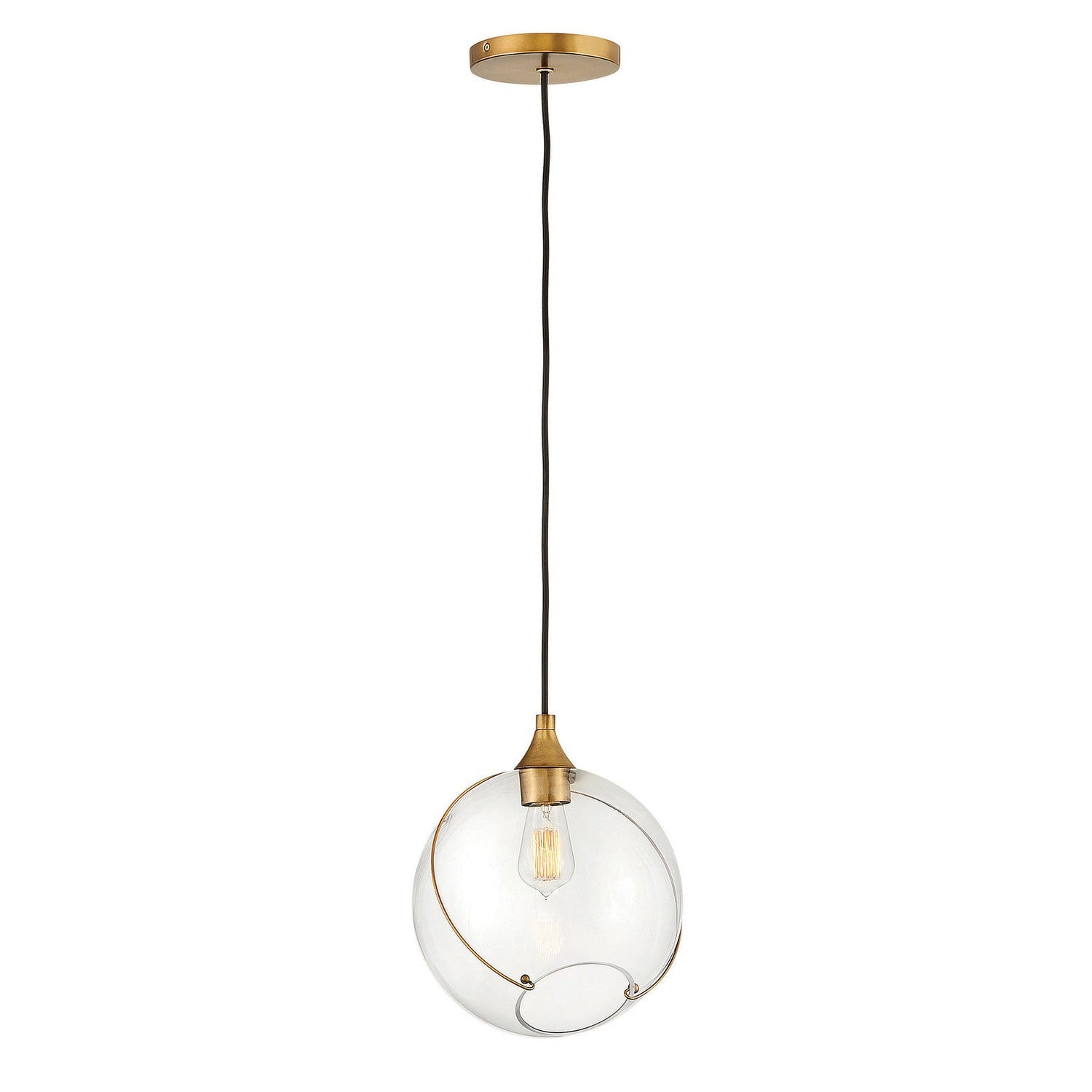 Hinkley - 30303HBR - LED Pendant - Skye - Heritage Brass