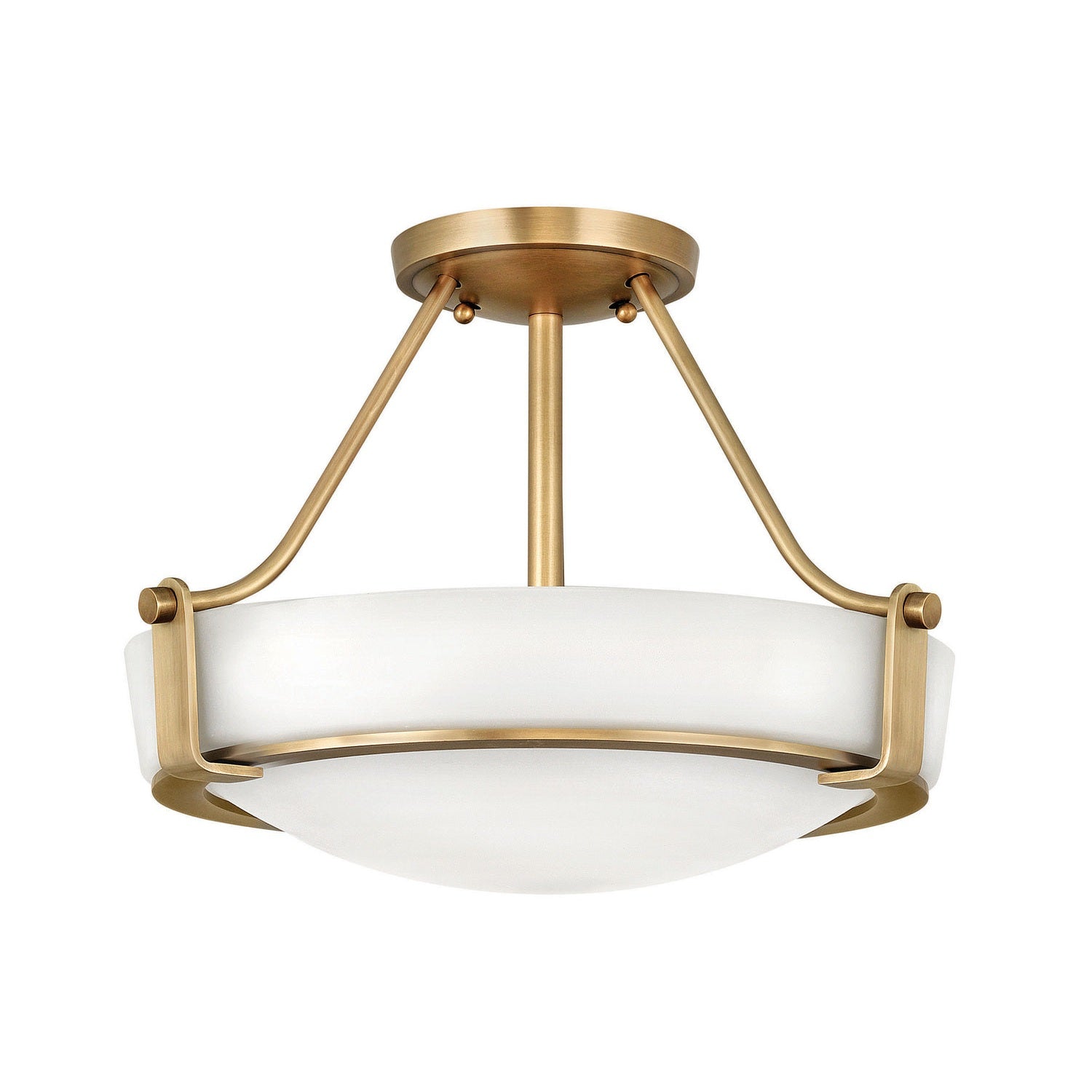 Hinkley - 3220HB - LED Foyer Pendant - Hathaway - Heritage Brass