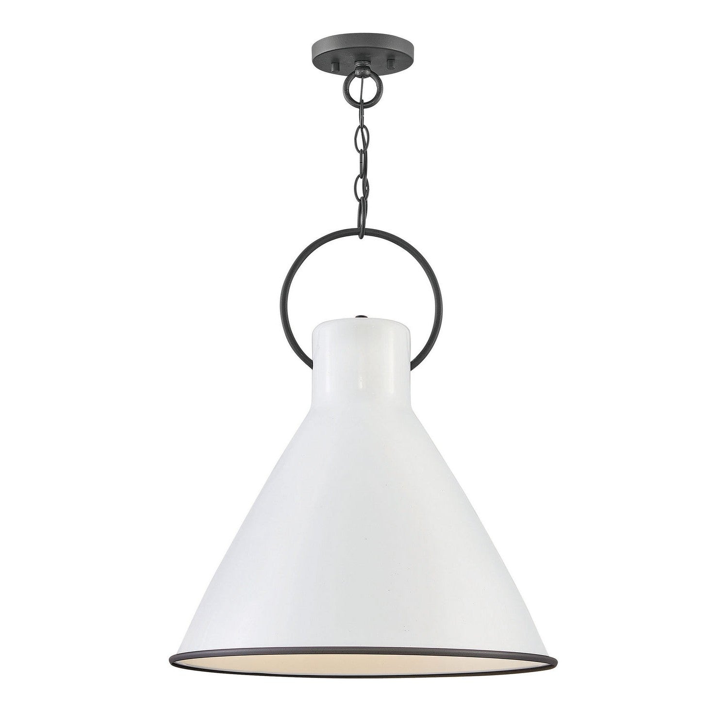 Hinkley - 3555PT - LED Pendant - Winnie - Polished White