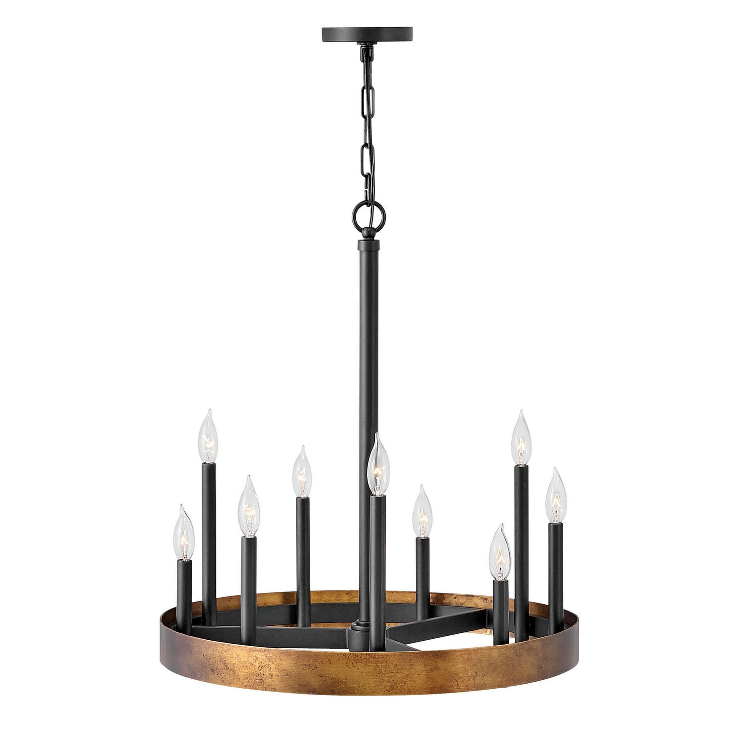 Hinkley - 3866WA - LED Chandelier - Wells - Weathered Brass