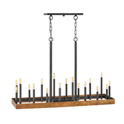 Hinkley - 3868WA - LED Chandelier - Wells - Weathered Brass