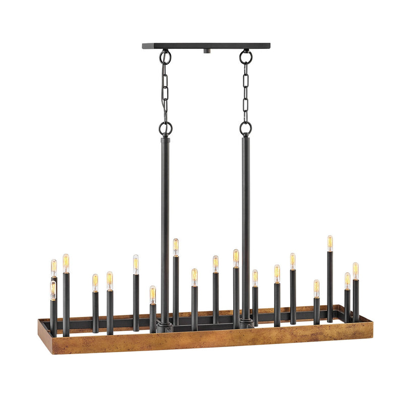 Hinkley - 3868WA - LED Chandelier - Wells - Weathered Brass