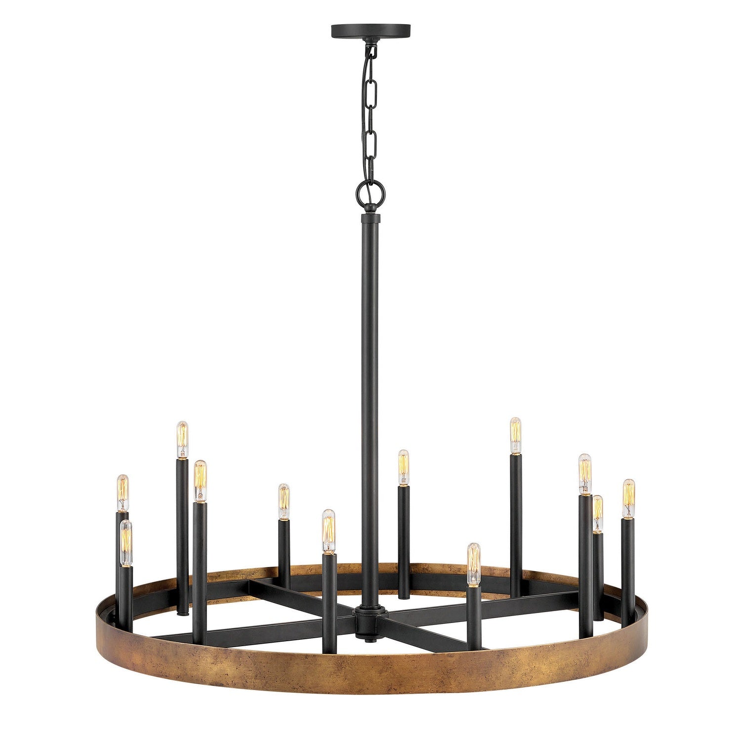Hinkley - 3869WA - LED Chandelier - Wells - Weathered Brass