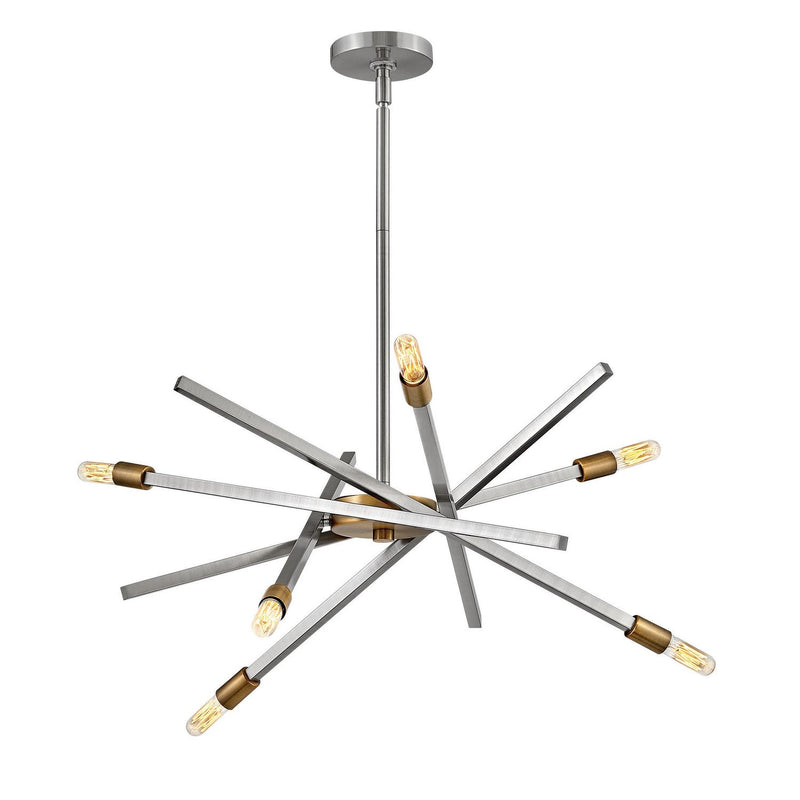 Hinkley - 4765BN - LED Chandelier - Archer - Brushed Nickel
