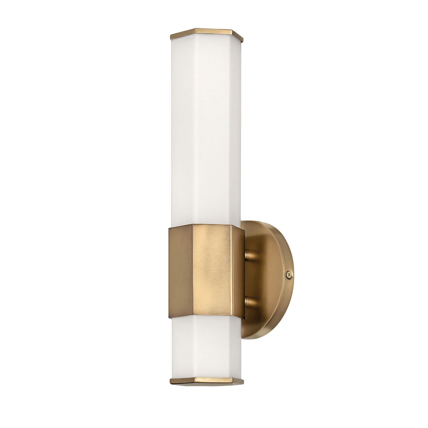 Hinkley - 51150HB - LED Bath - Facet - Heritage Brass