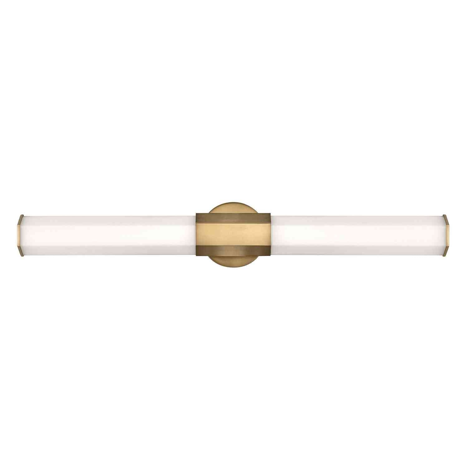 Hinkley - 51153HB - LED Bath - Facet - Heritage Brass