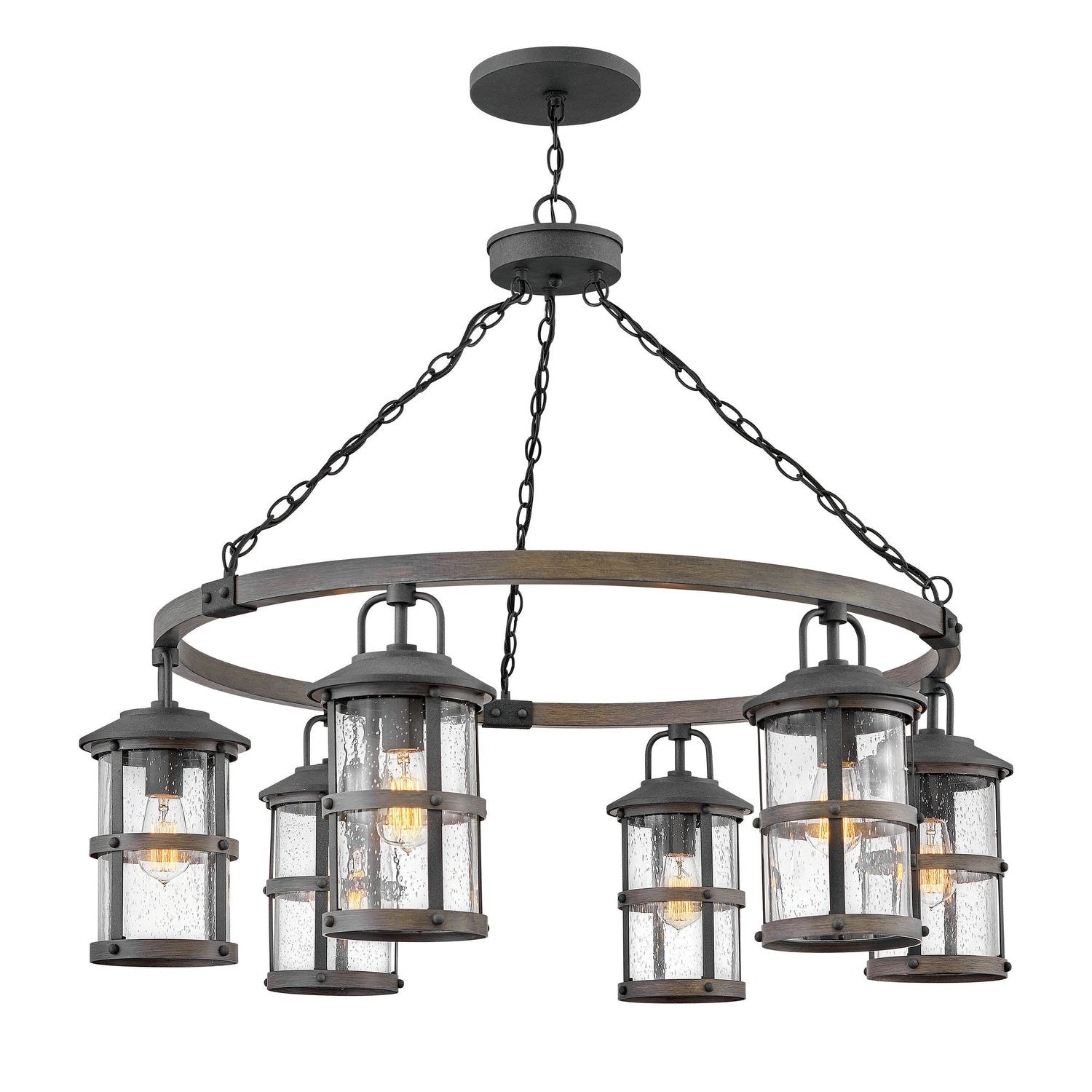 Hinkley - 2689DZ - LED Outdoor Lantern - Lakehouse - Aged Zinc