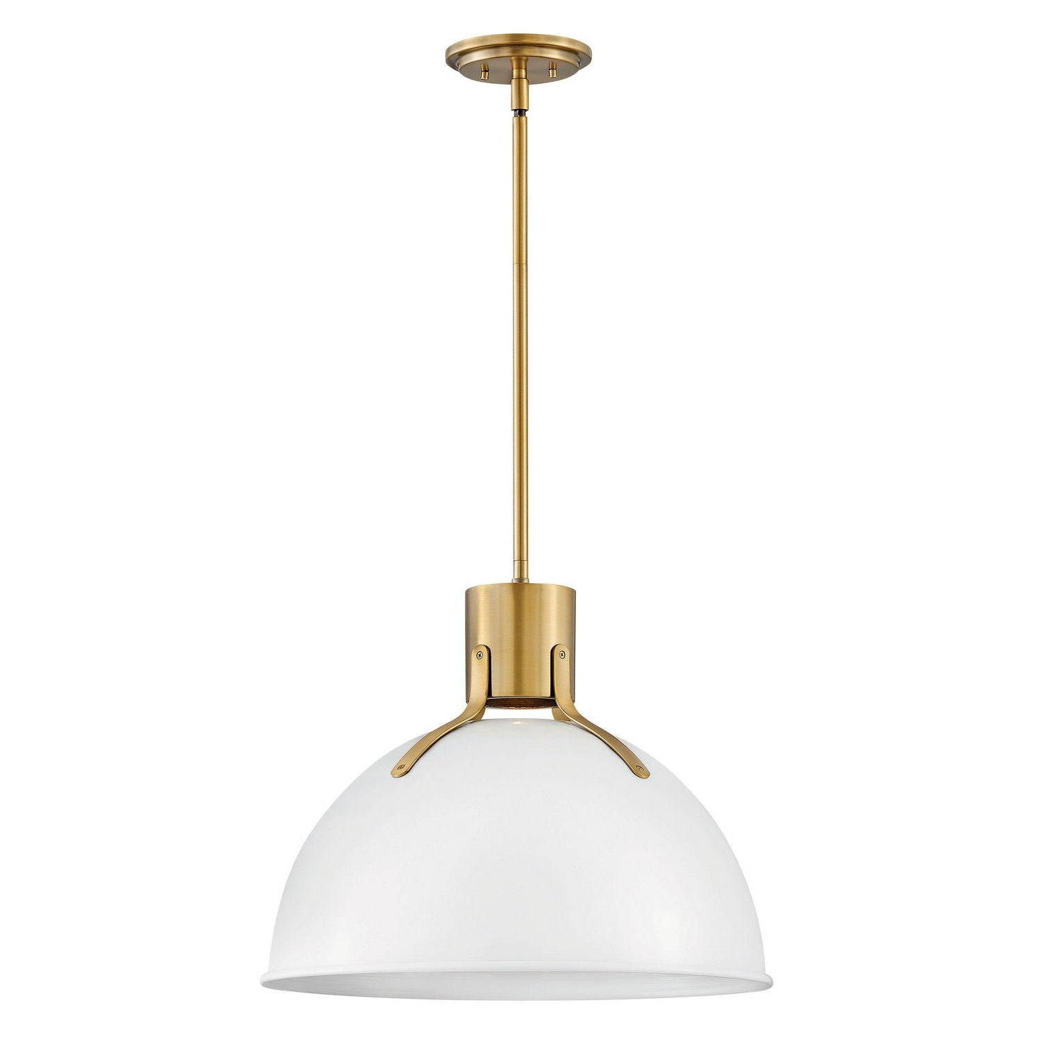 Hinkley - 3483PT - LED Pendant - Argo - Polished White