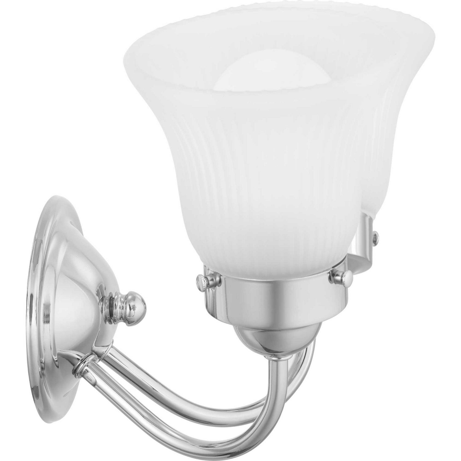 Progress Lighting - P3288-15ET - Two Light Bath Bracket - Fluted Glass-Etched - Polished Chrome