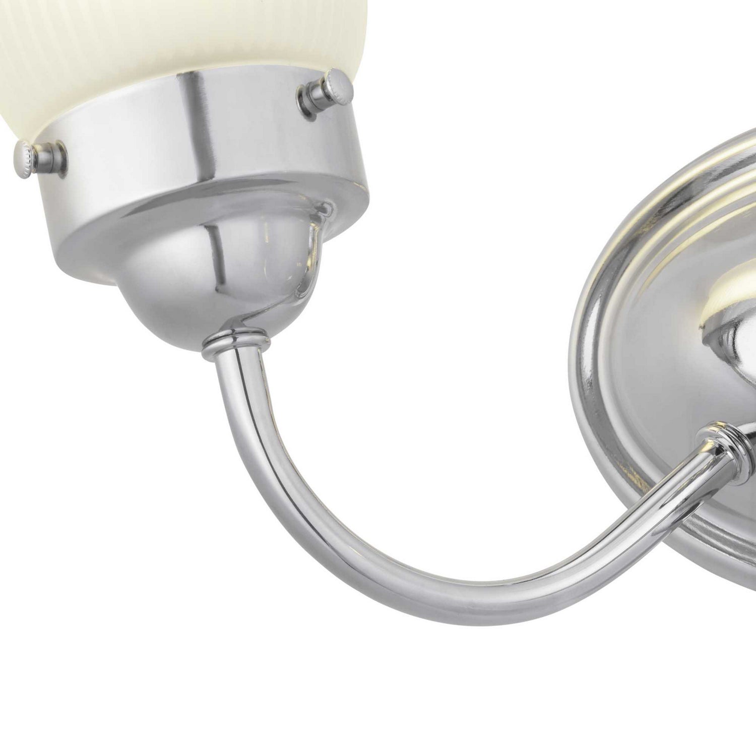 Progress Lighting - P3288-15ET - Two Light Bath Bracket - Fluted Glass-Etched - Polished Chrome
