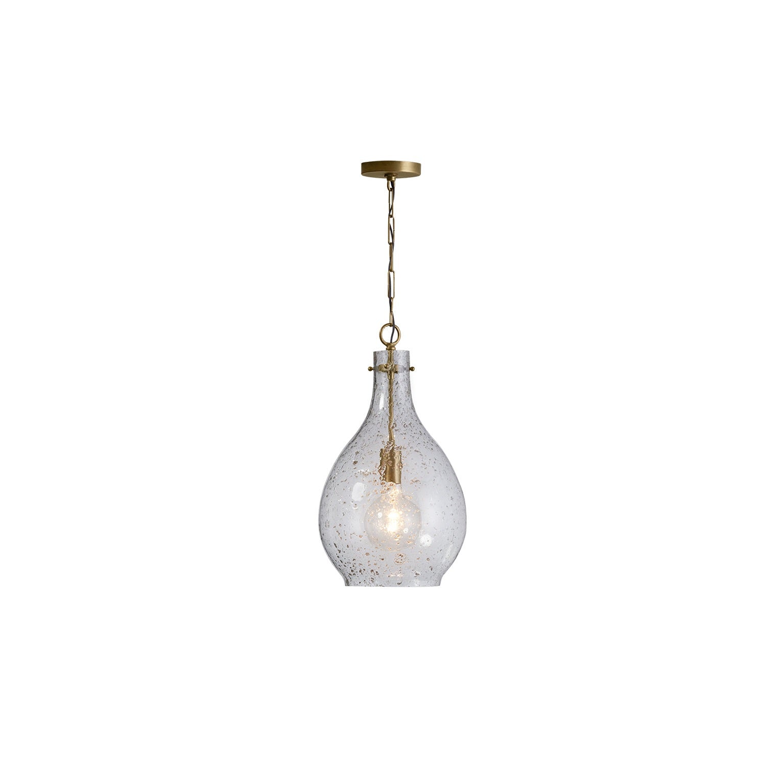 Capital Lighting - 333813PA-472 - One Light Pendant - Rabun - Patinaed Brass