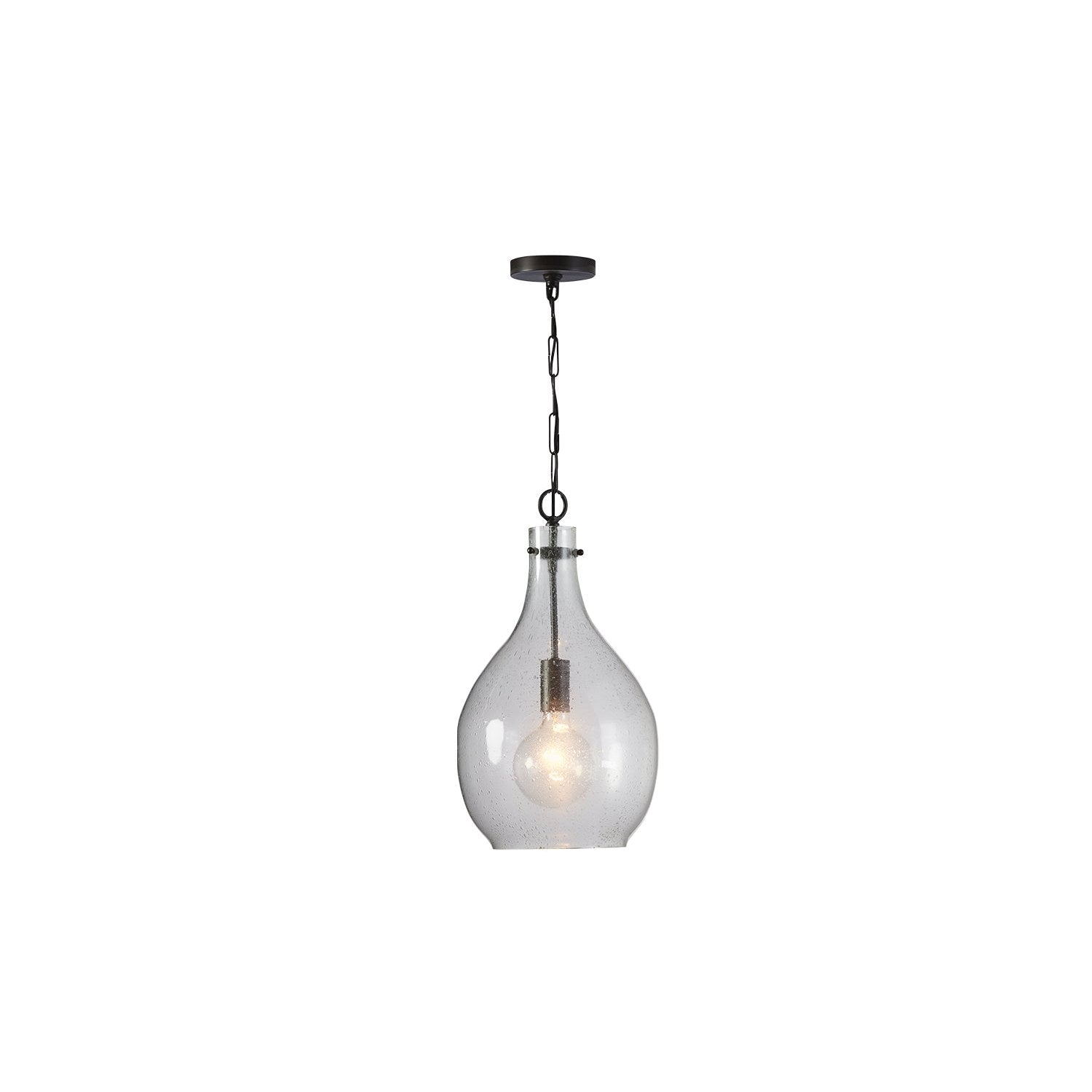 Capital Lighting - 333813PW-473 - One Light Pendant - Rabun - Dark Pewter